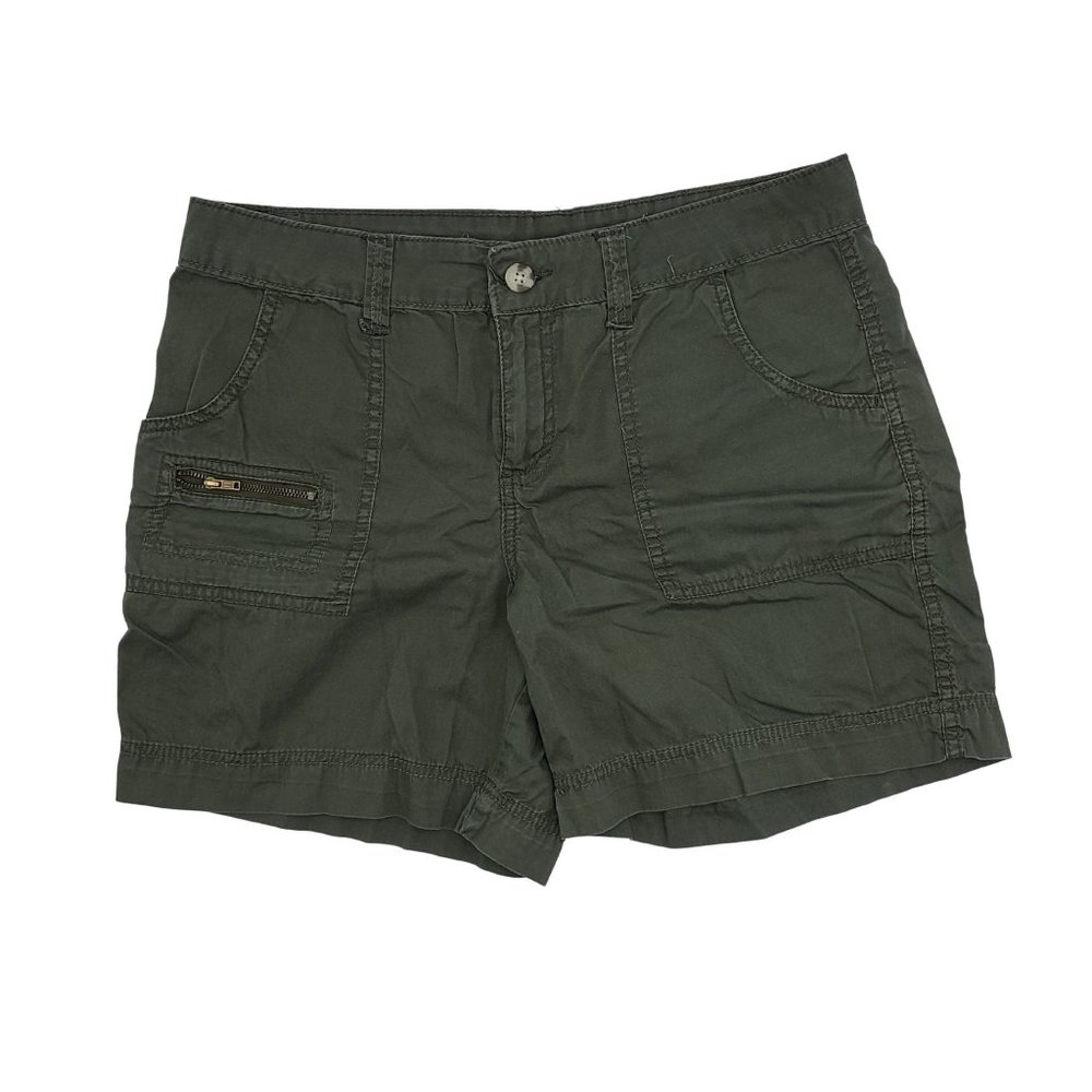 Faded Glory Green/Camouflage Bermuda Shorts Size 1